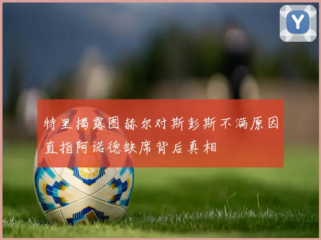特里揭露图赫尔对斯彭斯不满原因直指阿诺德缺席背后真相